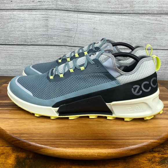 NEW Ecco Biom 2.1 X Country Low Tex Trooper Blue Trail Shoe Men’s Size 13 EU 47